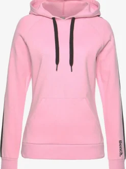 Sweatshirt à capuche avec manches longues et poche kangourou