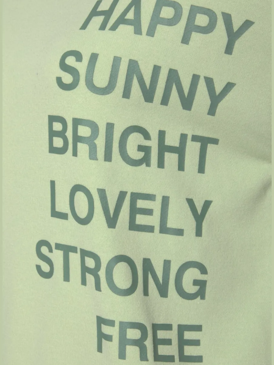 Sweat-shirt décontracté à encolure ronde avec imprimé graphique