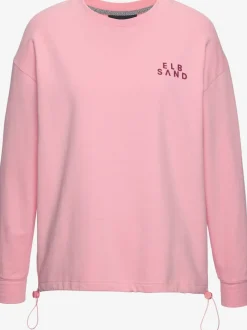 Sweat-shirt encolure ronde manches longues avec logo réglable