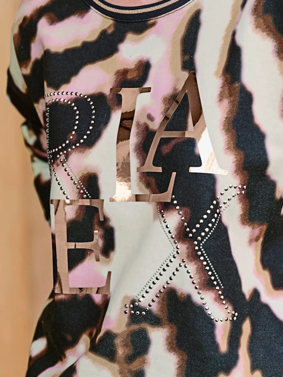 Sweatshirt imprimé mode