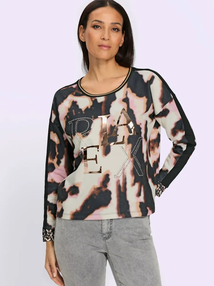 Sweatshirt imprimé mode