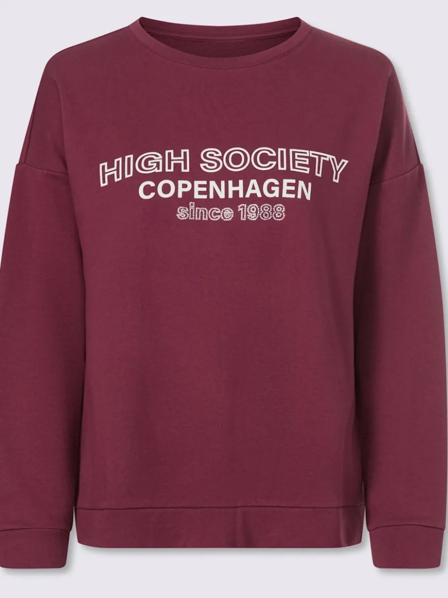 Sweatshirt inscription tendance