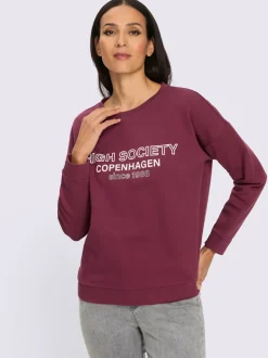 Sweatshirt inscription tendance
