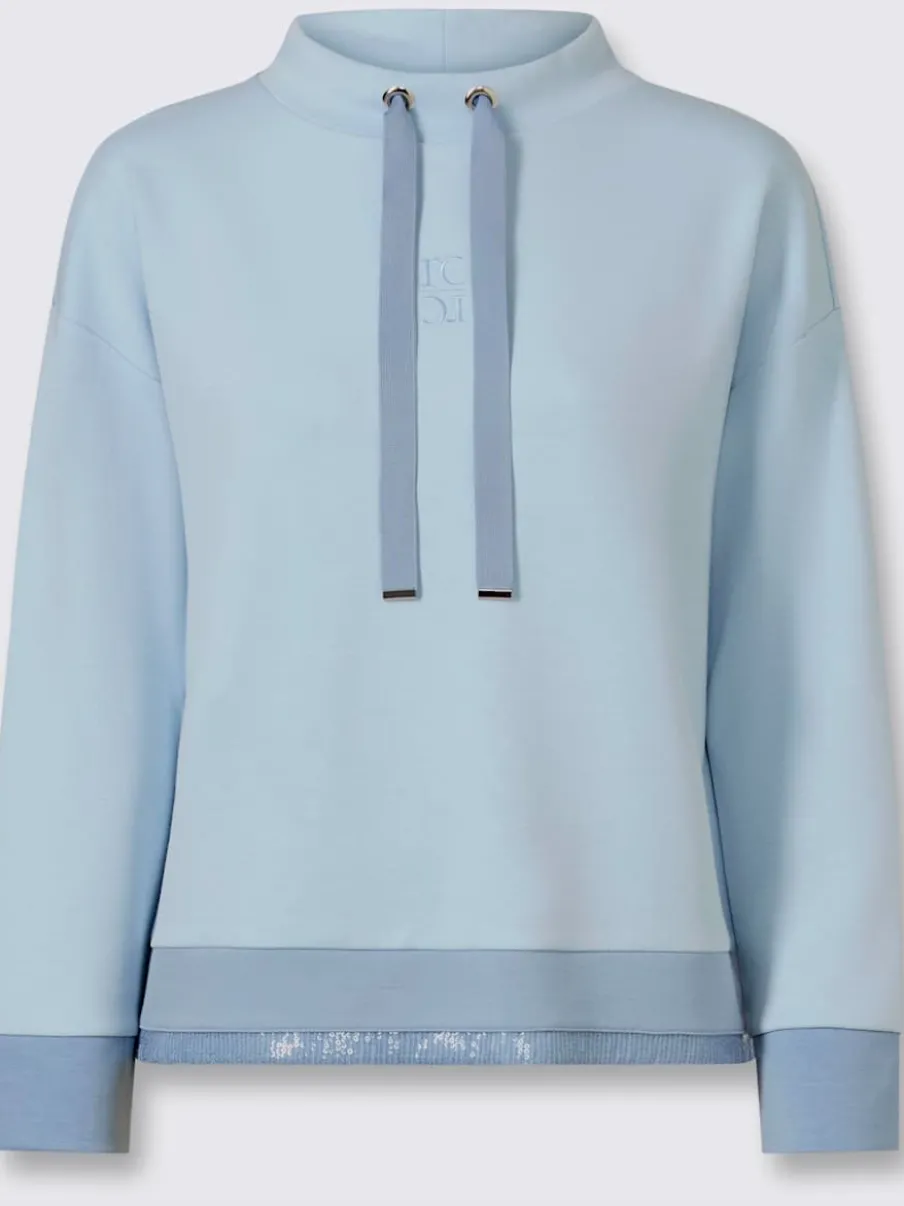 Sweatshirt jolies paillettes décoratives