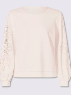 Sweatshirt jolies pierres brillantes fantaisie