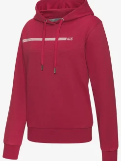 Sweatshirt lounge avec capuche et bords-côtes élastiques