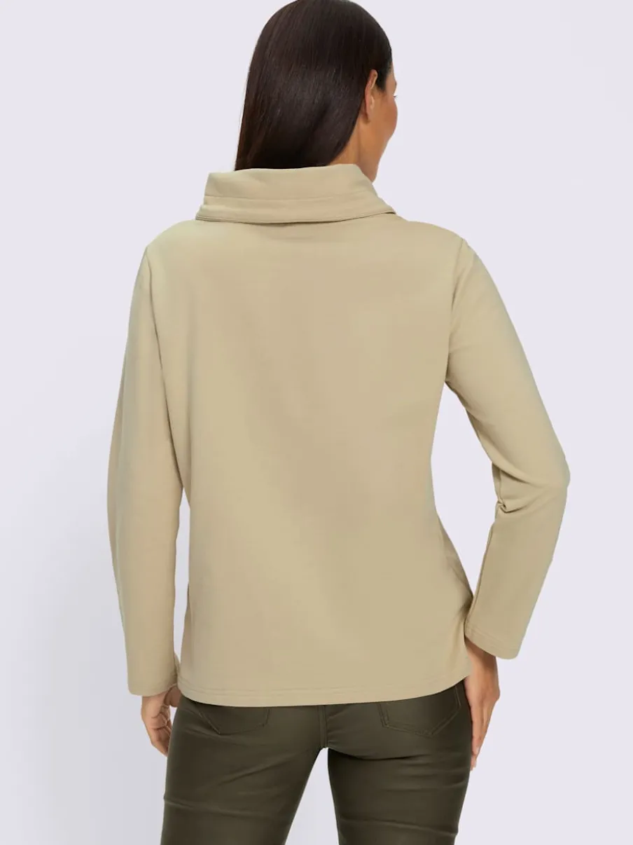 Sweatshirt pur coton