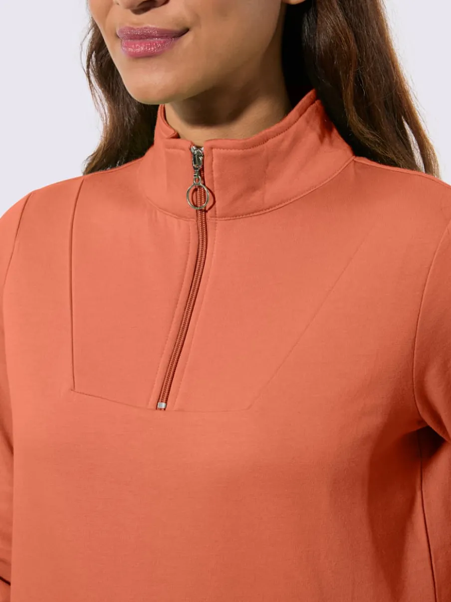 Sweatshirt pur coton