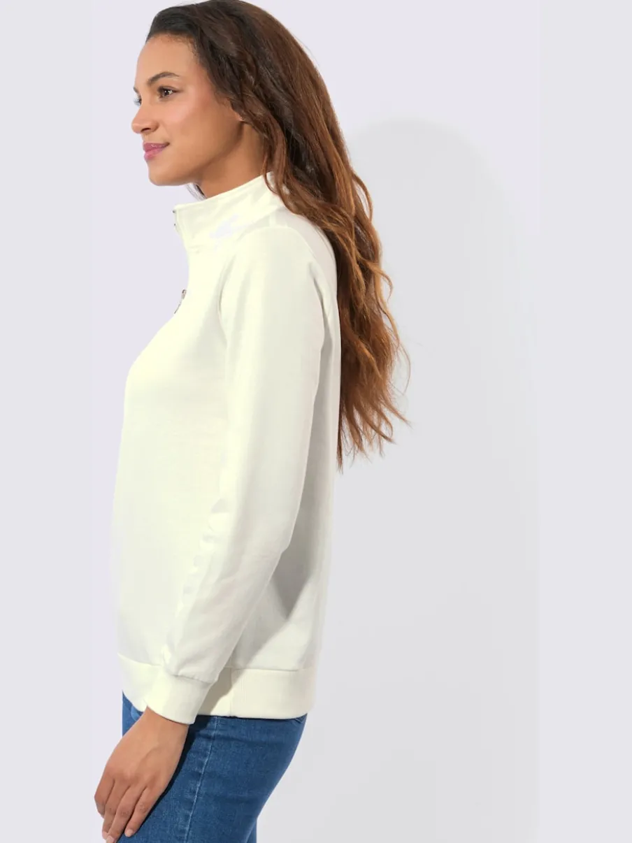 Sweatshirt pur coton