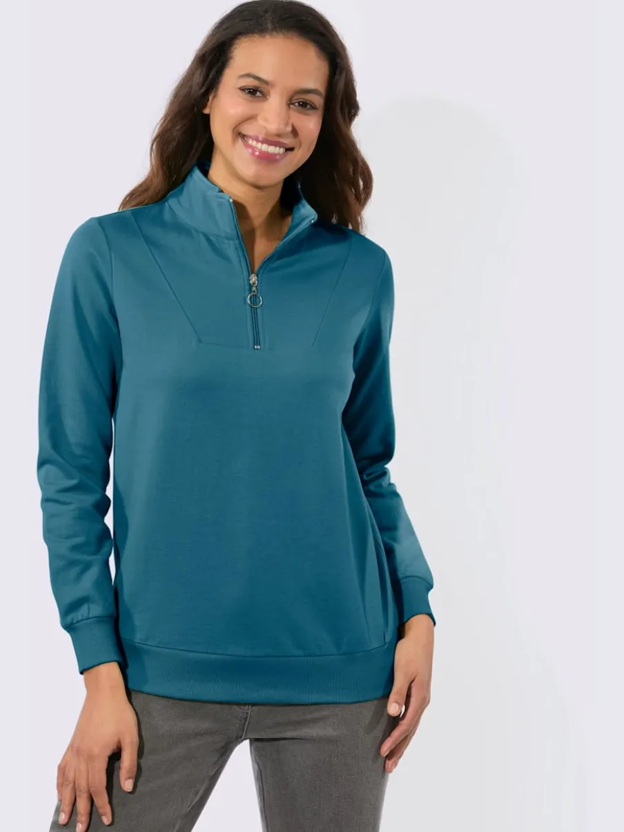 Sweatshirt pur coton