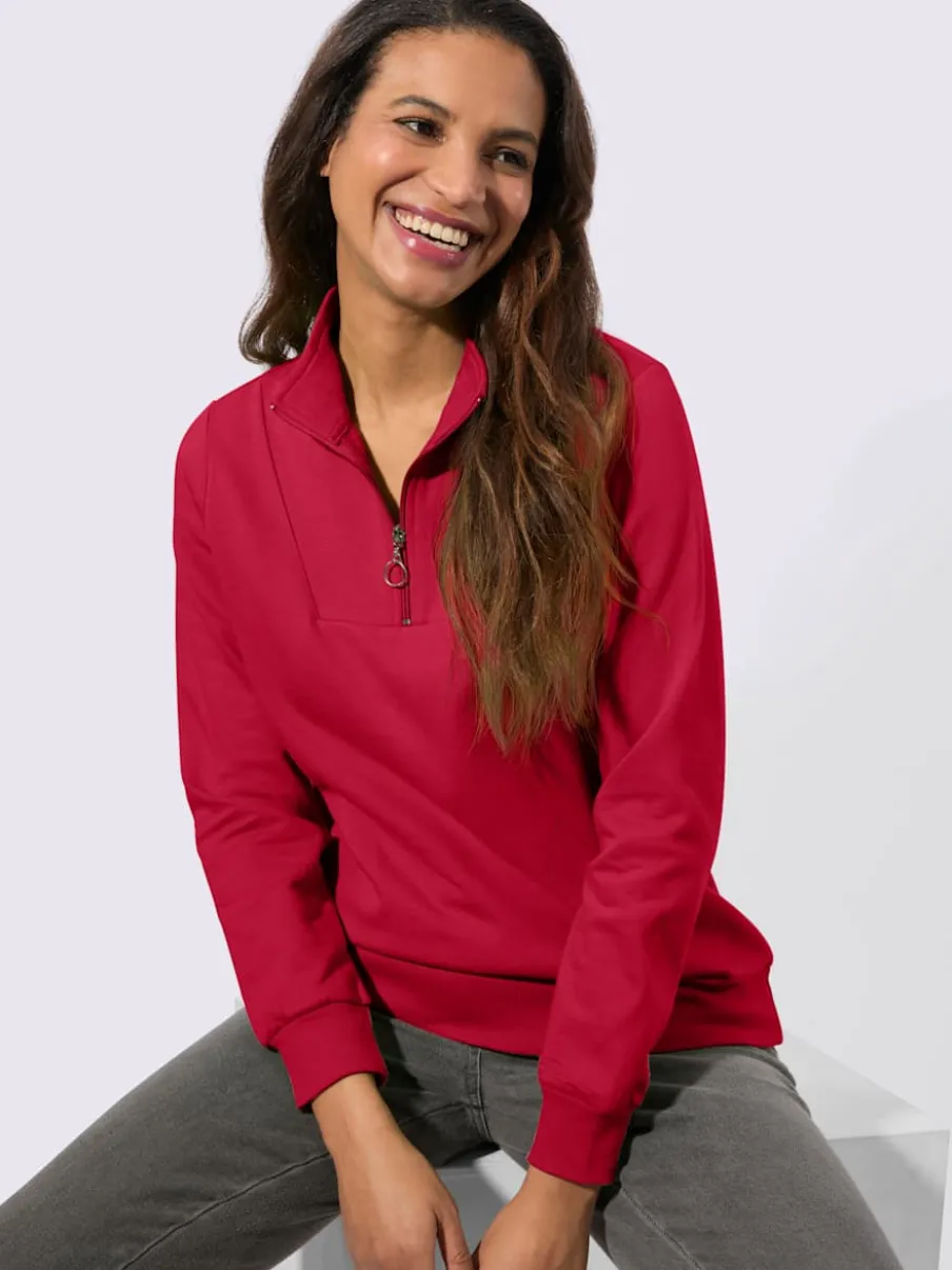 Sweatshirt pur coton