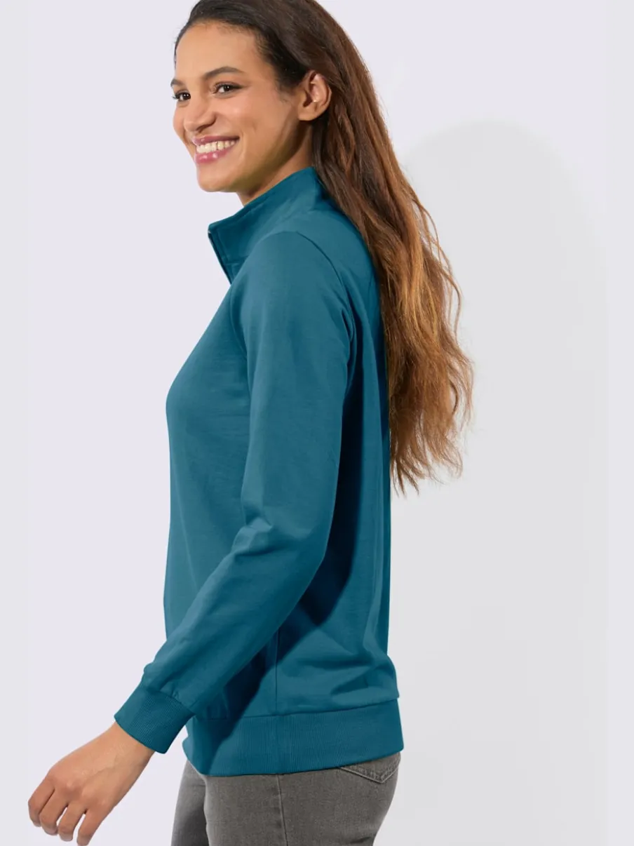 Sweatshirt pur coton
