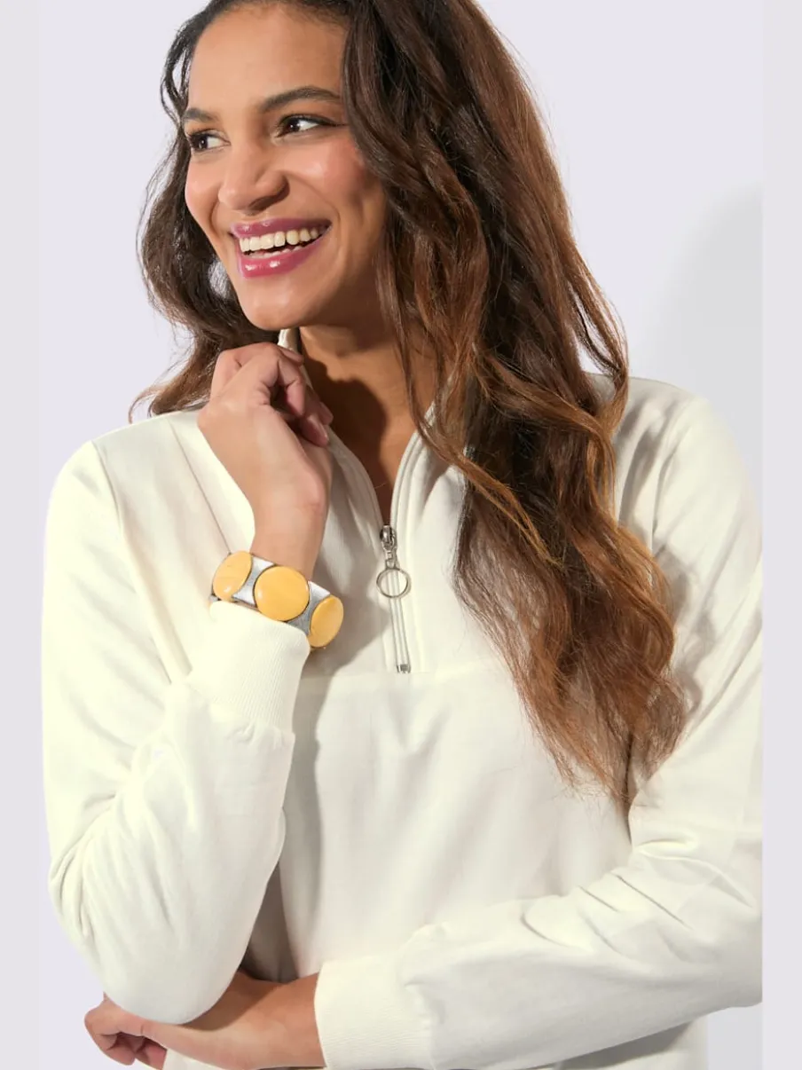 Sweatshirt pur coton