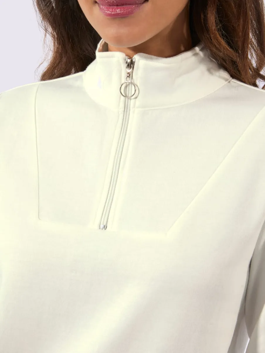 Sweatshirt pur coton