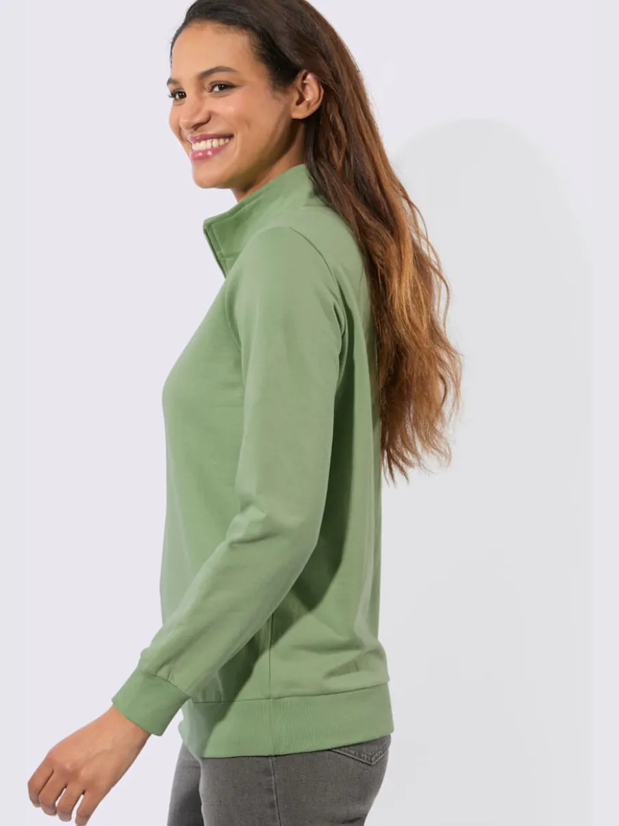 Sweatshirt pur coton