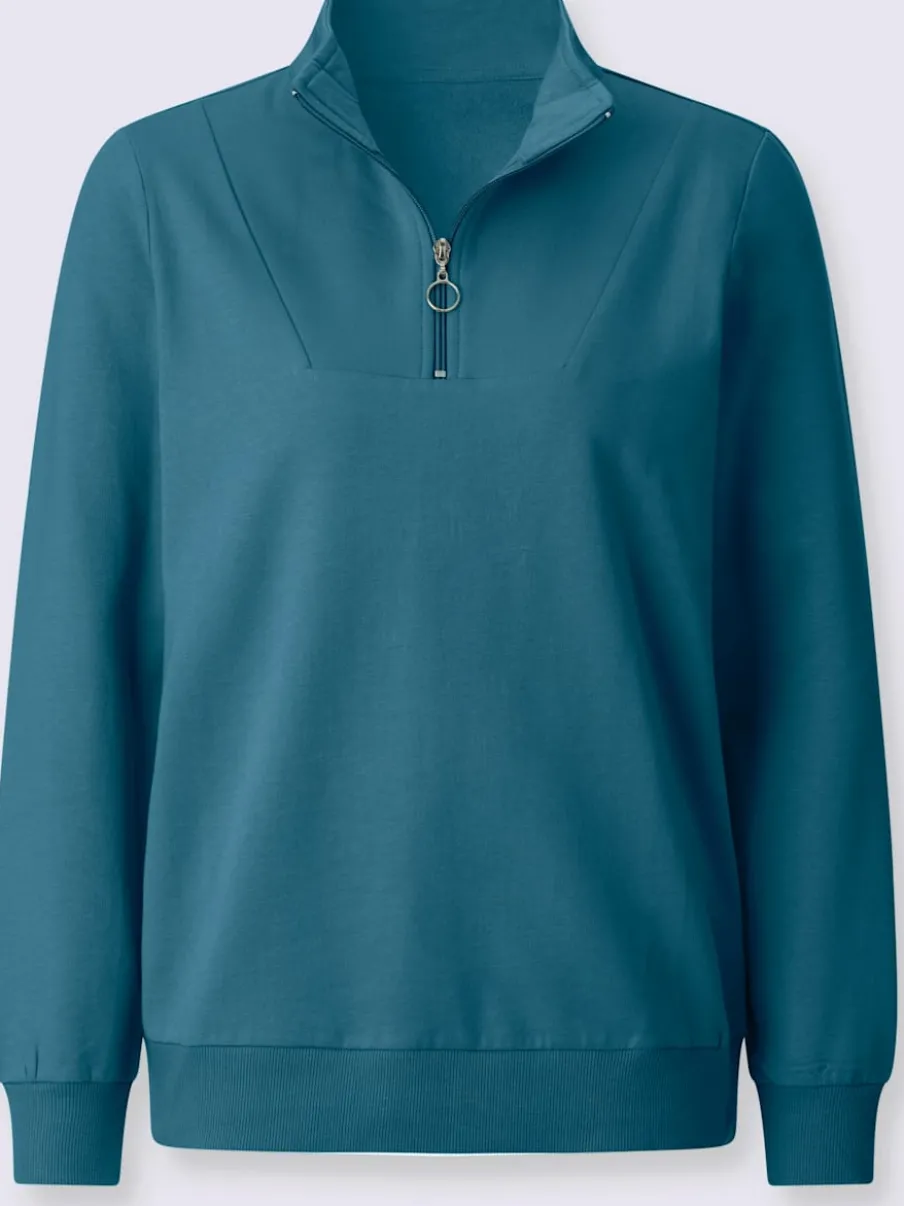 Sweatshirt pur coton