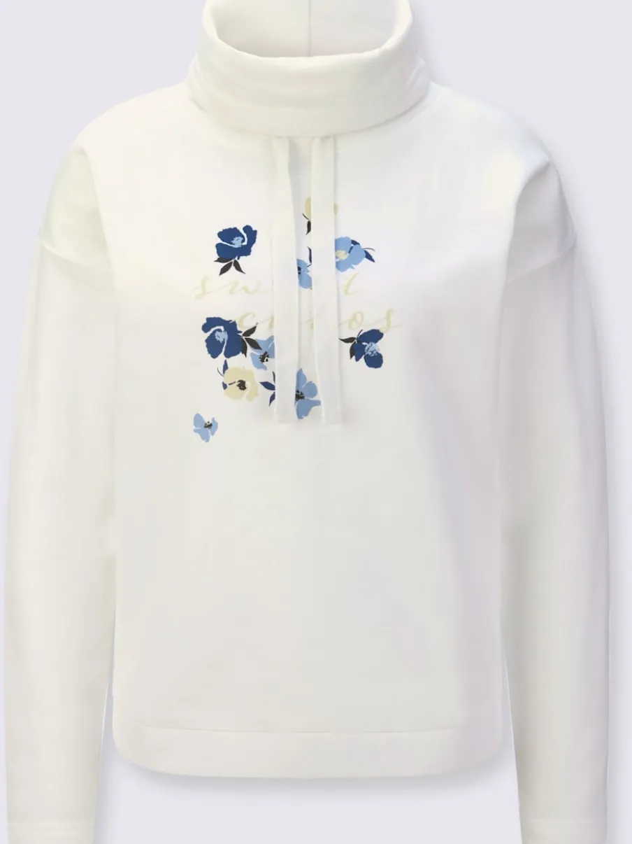 Sweatshirt pur coton
