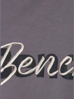 Sweatshirts avec logo brodé encolure ronde manches longues