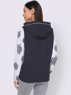 Sweatshirts à capuche avec imprimé graphique et inscription