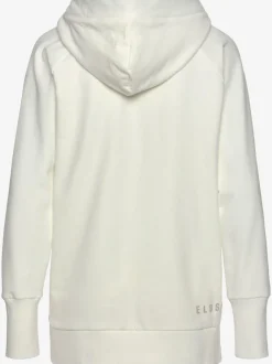 Sweatshirts à capuche avec logo et finitions côtelées