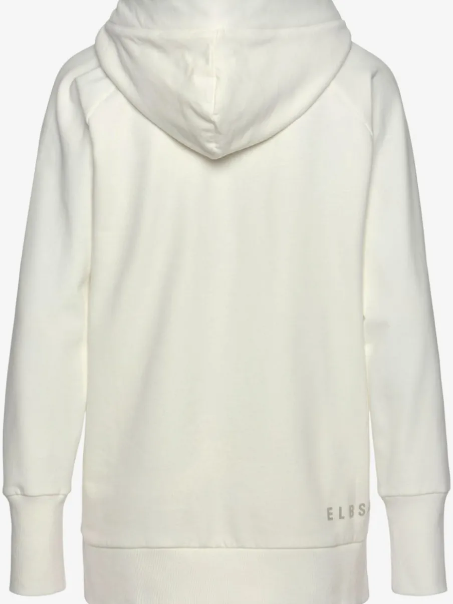 Sweatshirts à capuche avec logo et finitions côtelées