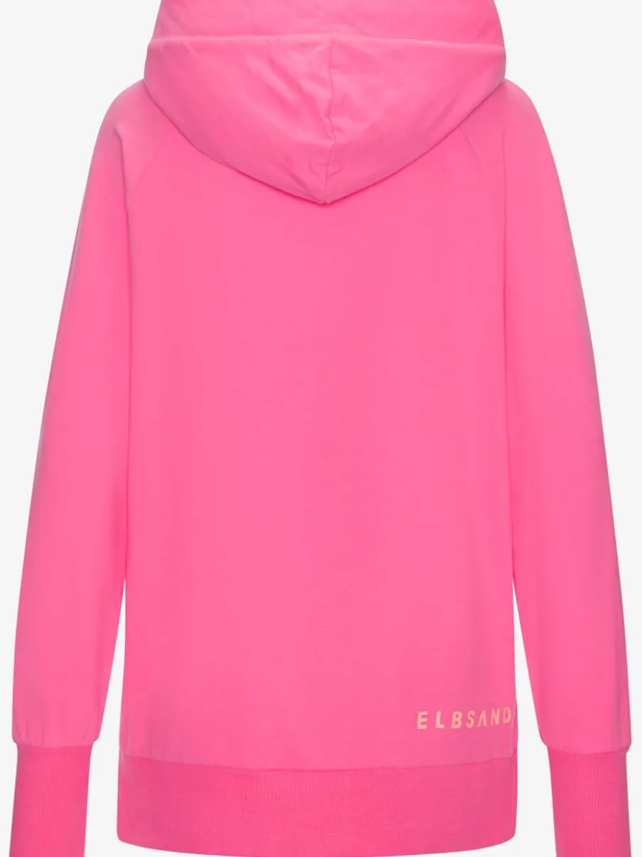 Sweatshirts à capuche avec logo et finitions côtelées