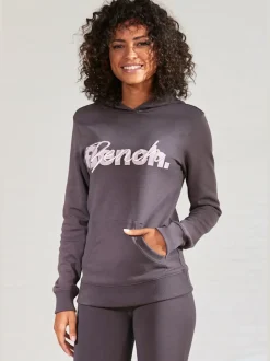 Sweatshirts à capuche avec logo imprimé et broderie