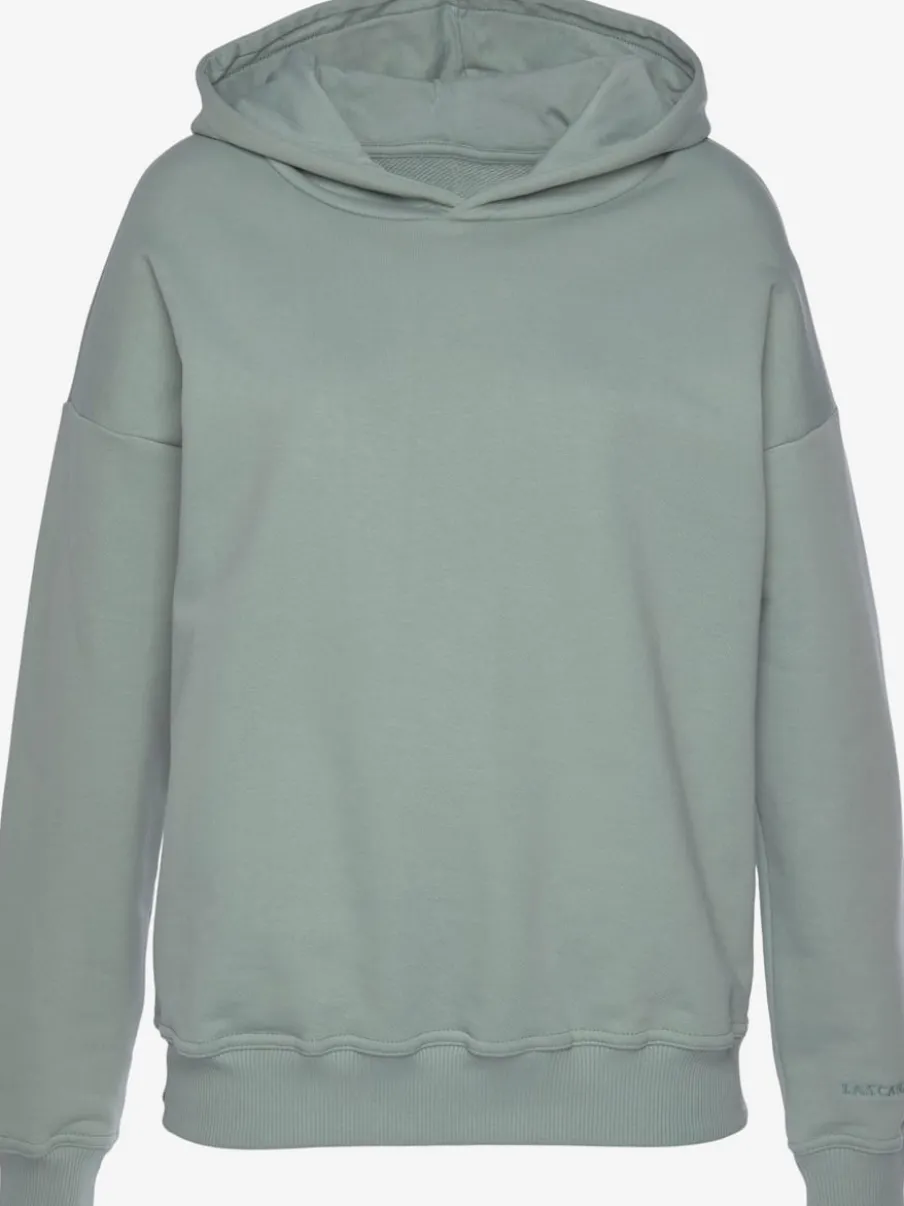 Sweatshirts à capuche avec mancherons et logo brodé