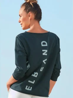 Sweatshirts encolure ronde avec grand logo imprimé
