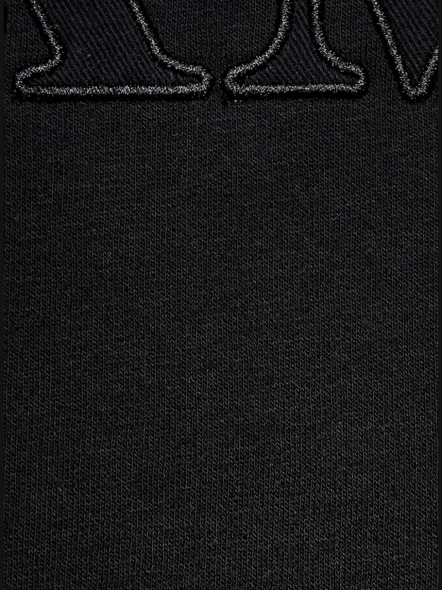 Sweatshirts à manches longues avec broderie et détails imprimés
