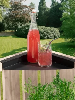 Étagère d'angle plastique stable