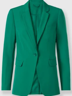 Tailleur pantalon blazer ajusté poches col à revers