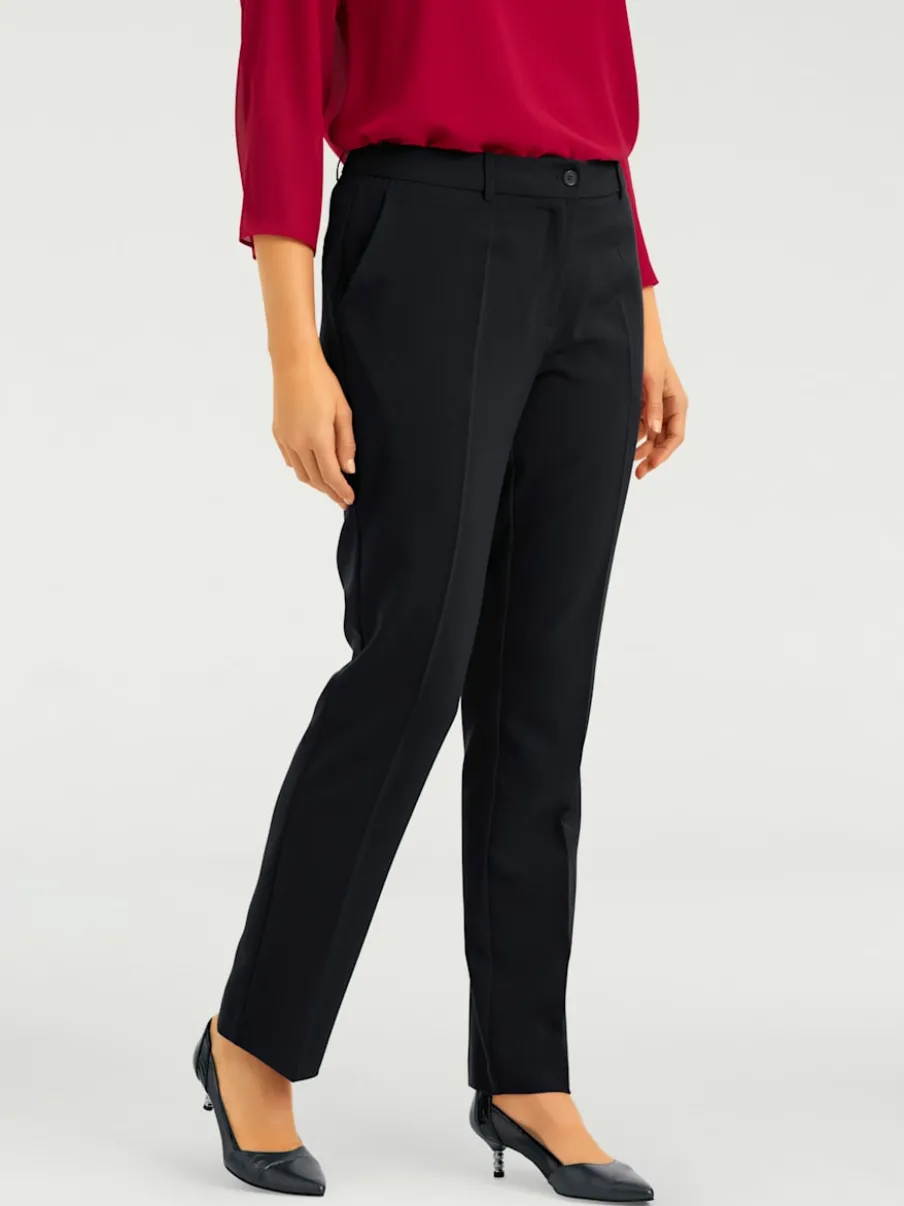 Tailleur pantalon blazer ajusté poches col à revers