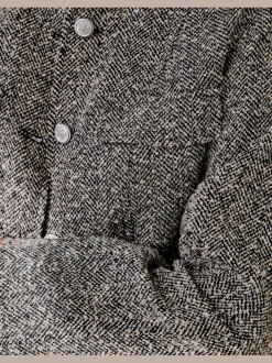 Tailleur pantalon style poivre et sel tendance