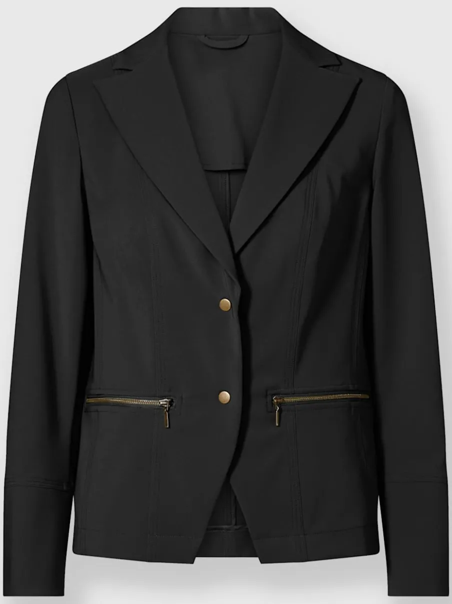 Tailleurs pantalons avec blazer à col réversible ajusté