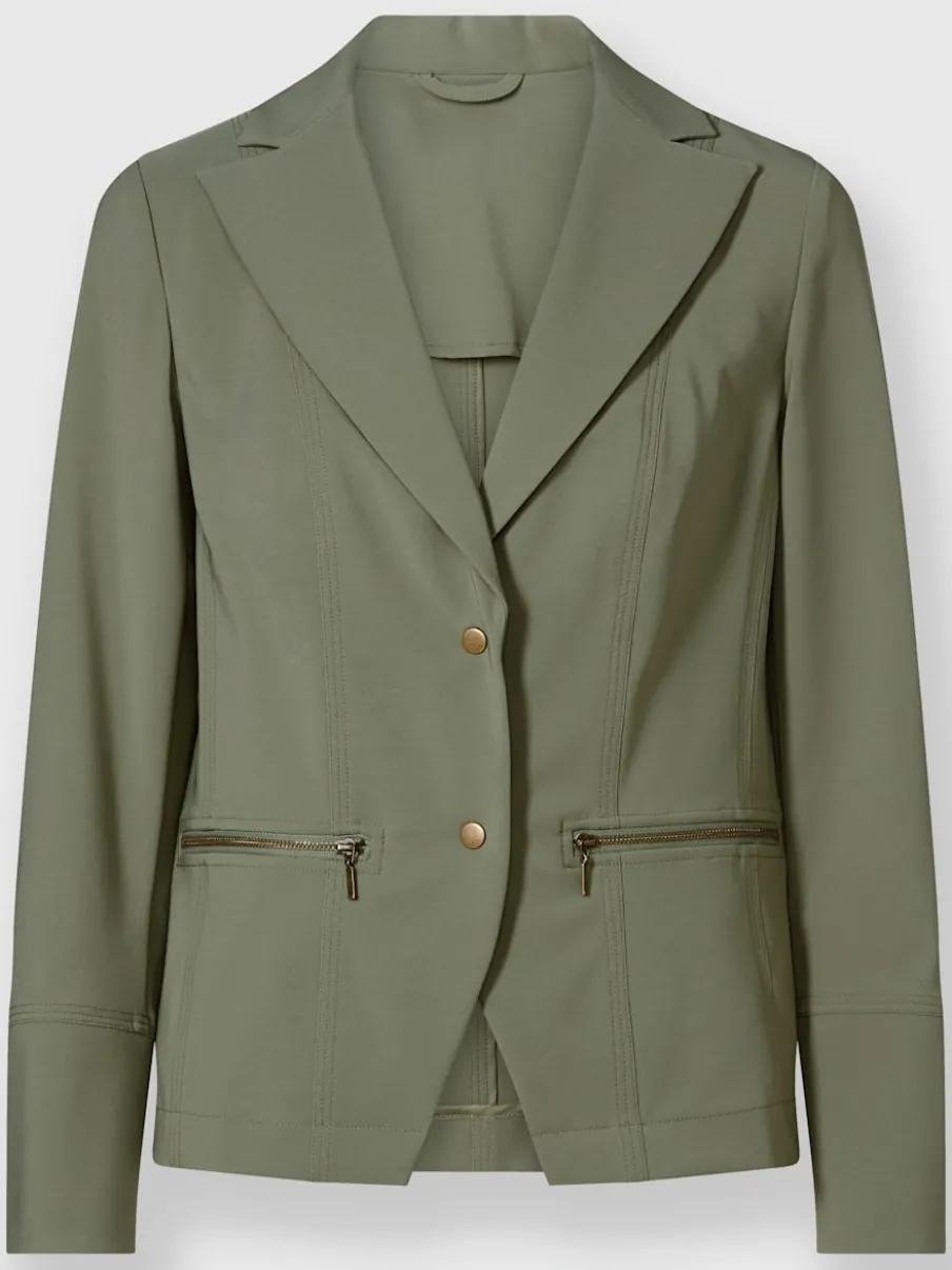 Tailleurs pantalons avec blazer à col réversible ajusté
