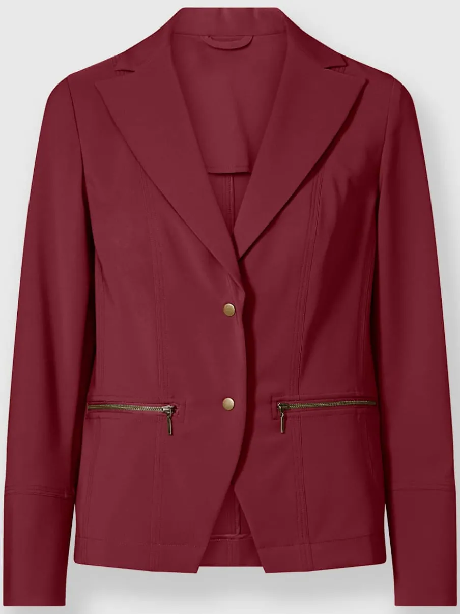 Tailleurs pantalons avec blazer à col réversible ajusté