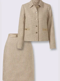 Tailleur superbe fil brillant