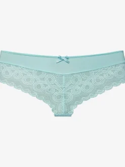 Tanga féminin avec dentelle extravagante