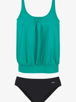 Tankini ample avec bonnets intégrés et bretelles ajustables