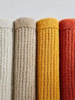 Tapis de bain coton recyclé
