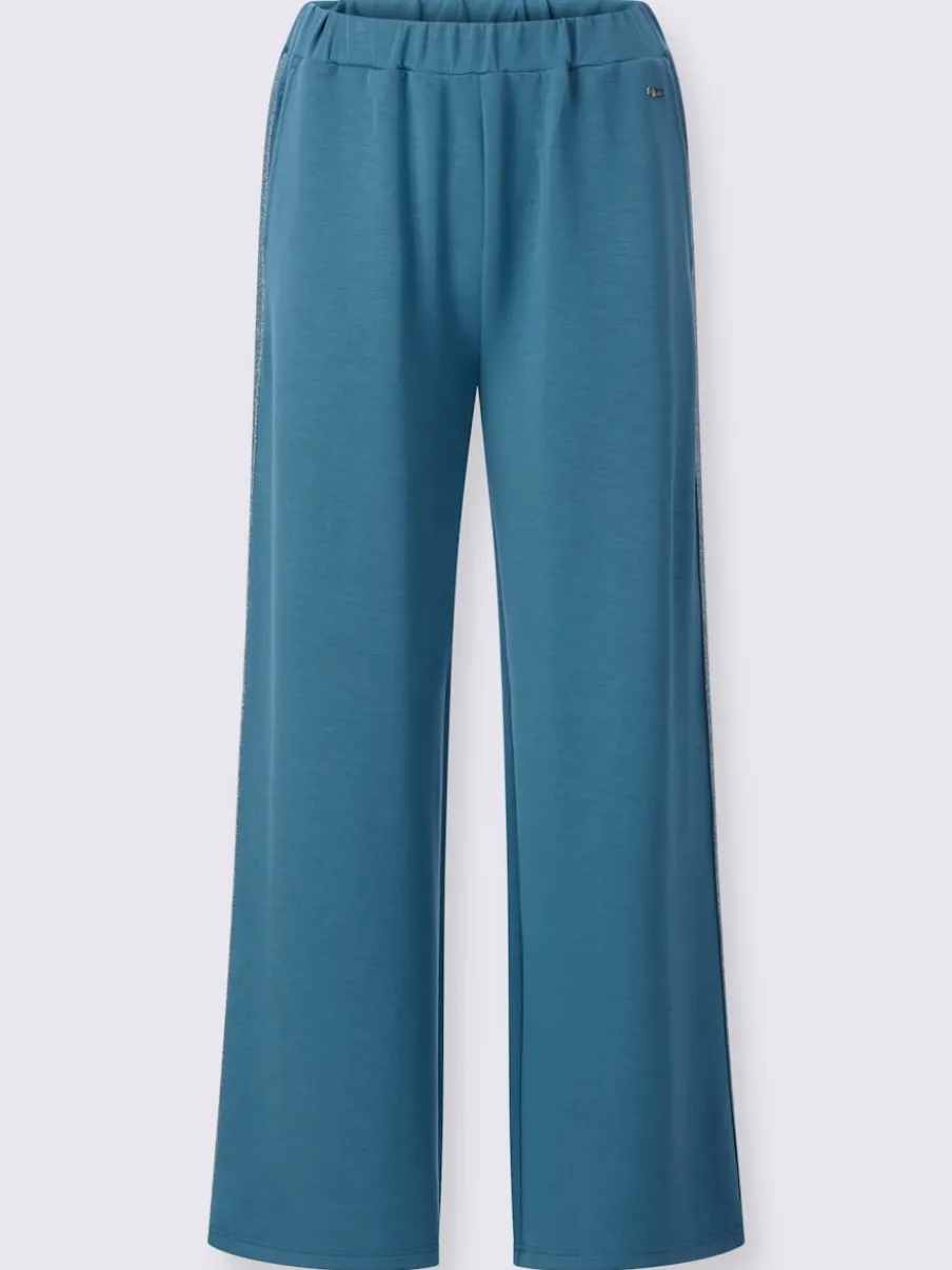 Tenue détente jersey avec encolure en U et manches longues