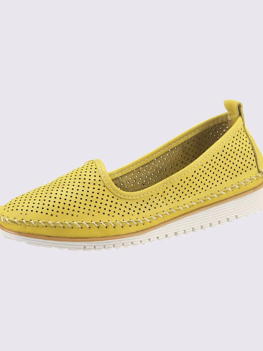 Trotteurs cuir nappa de vache