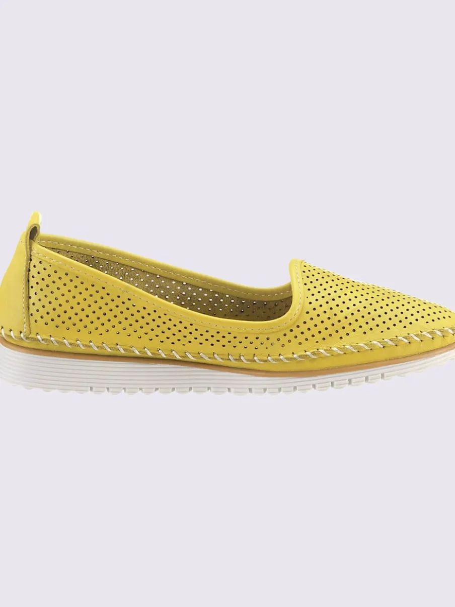 Trotteurs cuir nappa de vache