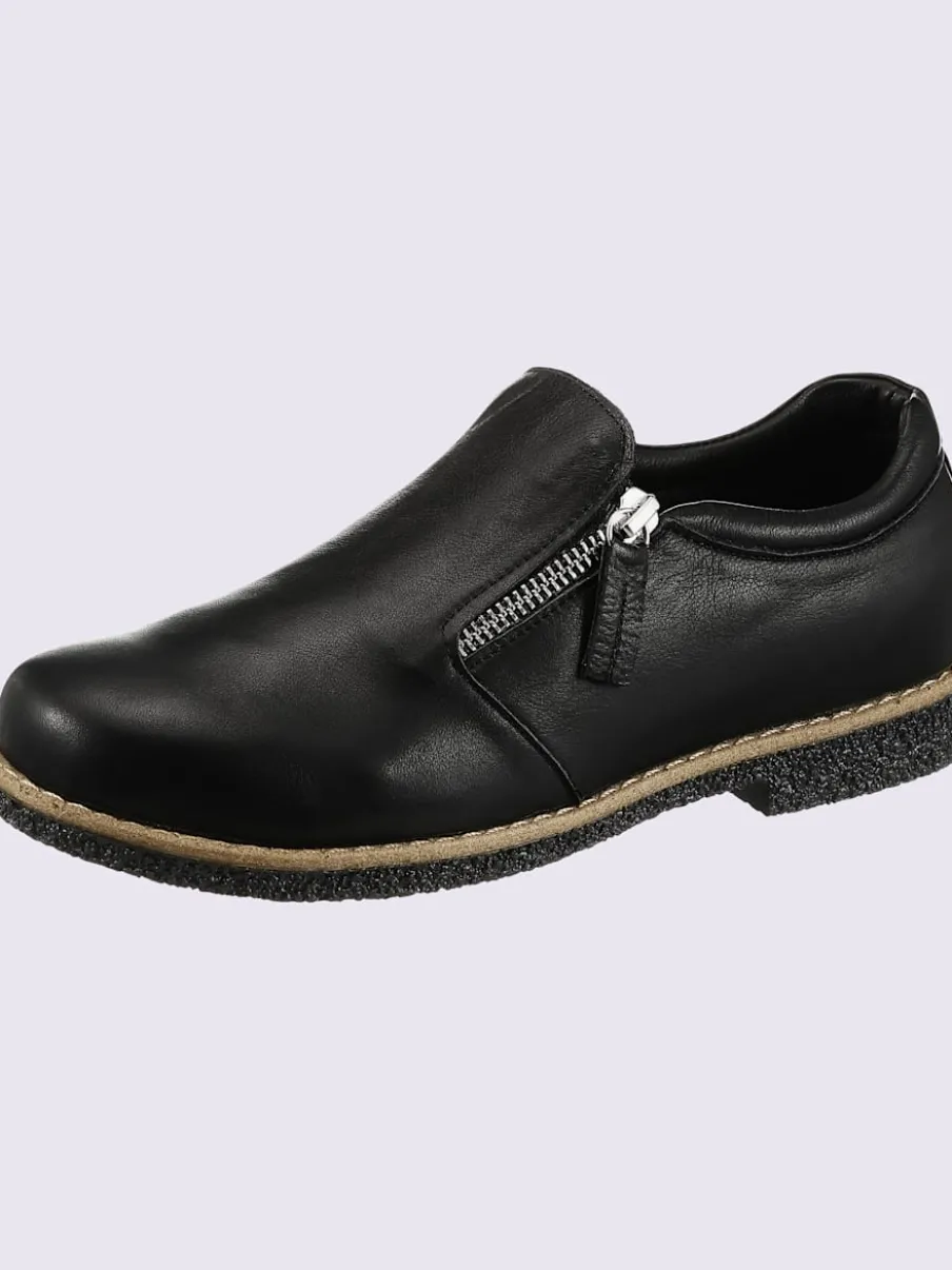 Trotteurs cuir nappa de vache