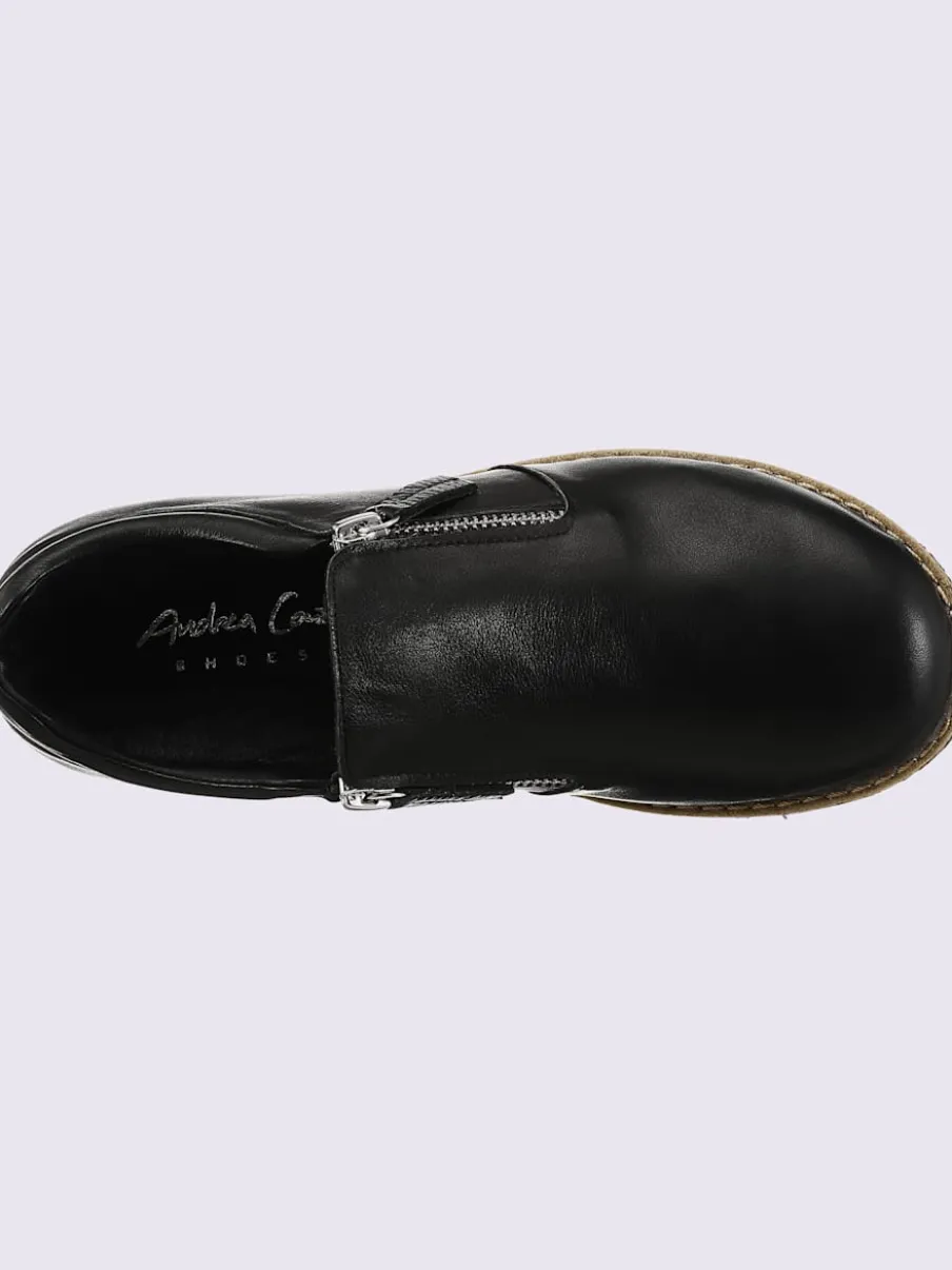 Trotteurs cuir nappa de vache