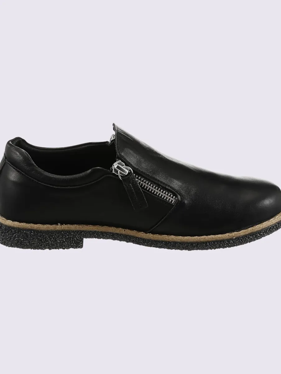 Trotteurs cuir nappa de vache