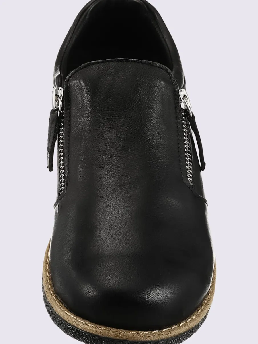 Trotteurs cuir nappa de vache