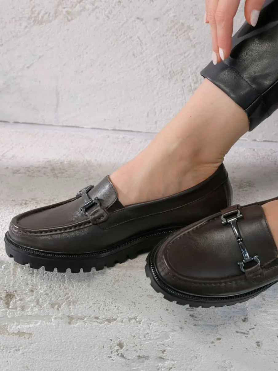 Trotteurs cuir nappa de vache