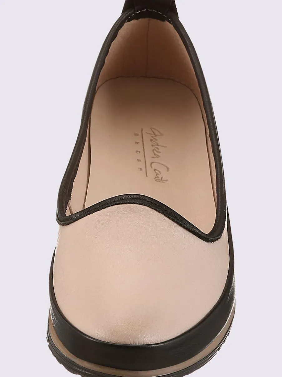 Trotteurs cuir nappa de vache